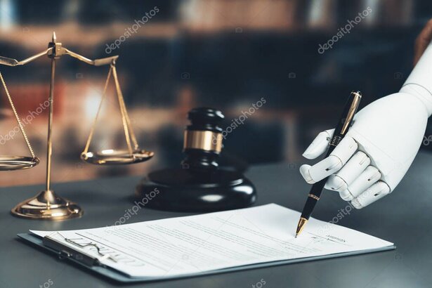 Gesetzestexte zum Thema KI auf einem Schreibtisch