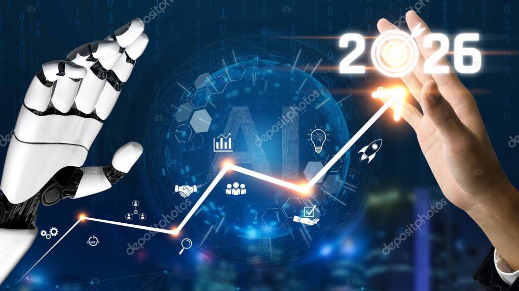 Team diskutiert KI-Möglichkeiten am Whiteboard